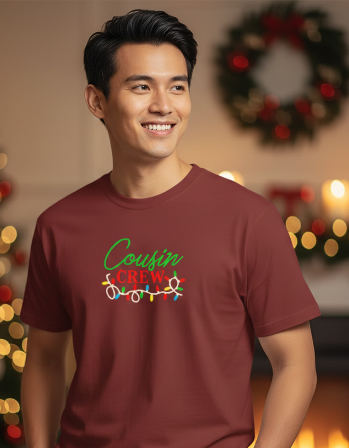 Essential Cousin Crew Unisex Red T-Shirt