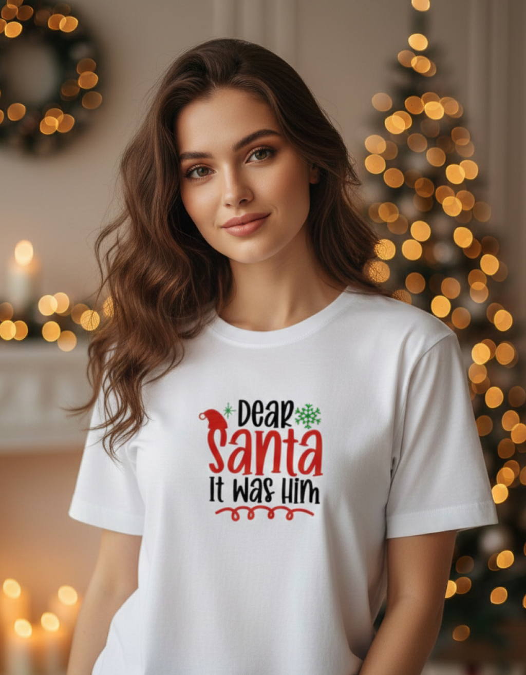 Essential Dear Santa It was Him Unisex T-Shirt