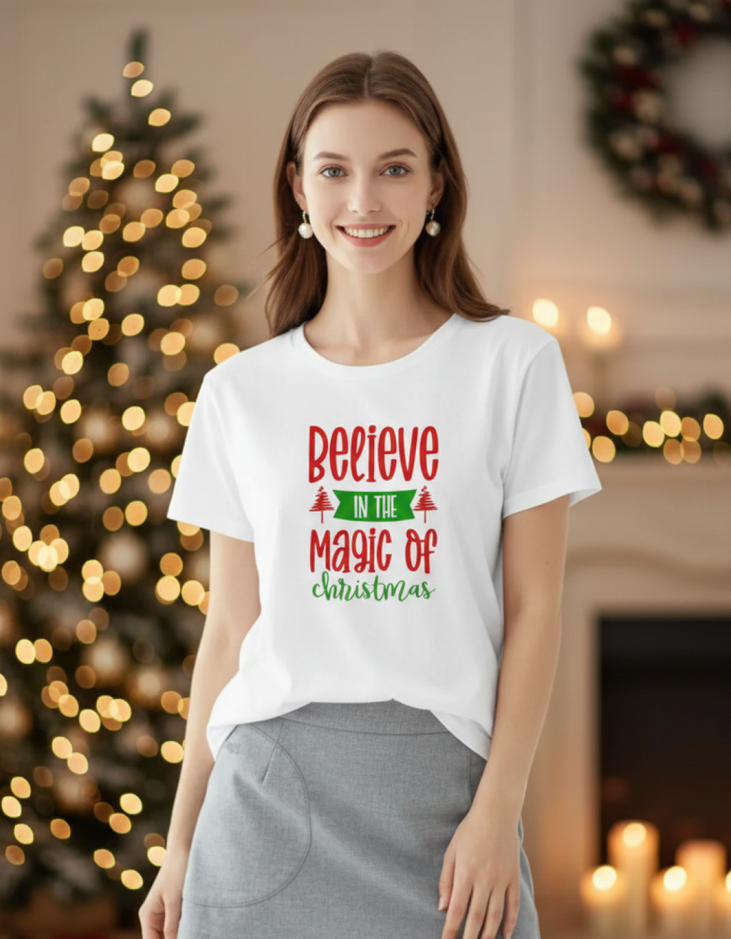 Essential Believe in the Magic of Christmas Unisex T-Shirt