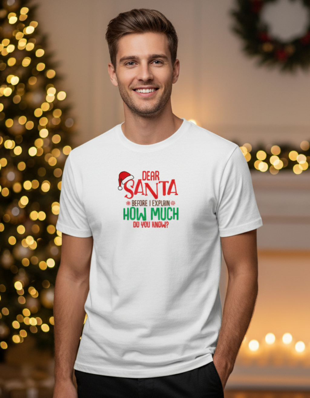 Essential DEAR SANTA BEFORE I EXPLAIN Unisex T-Shirt