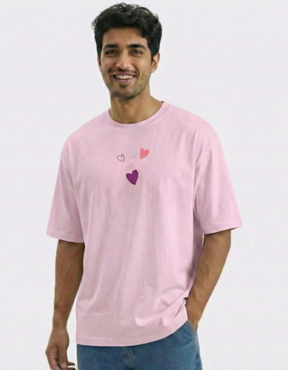 (COMBO) Painted Hearts & Love Scribble – Valentine’s Couple Edition Classic Crew T-Shirt