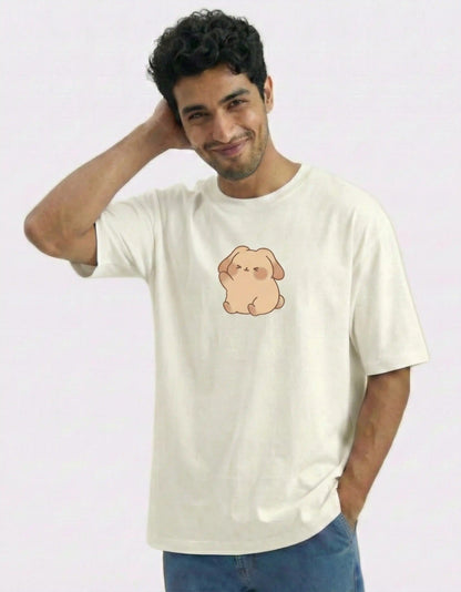 (COMBO) Happy Bunny & Shy Bunny – Valentine’s Couple Edition Classic Crew T-Shirt