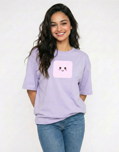 Cute Smile – Valentine’s Edition Oversized T-Shirt