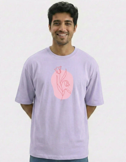 Soft Petals – Valentine’s Edition Oversized T-Shirt