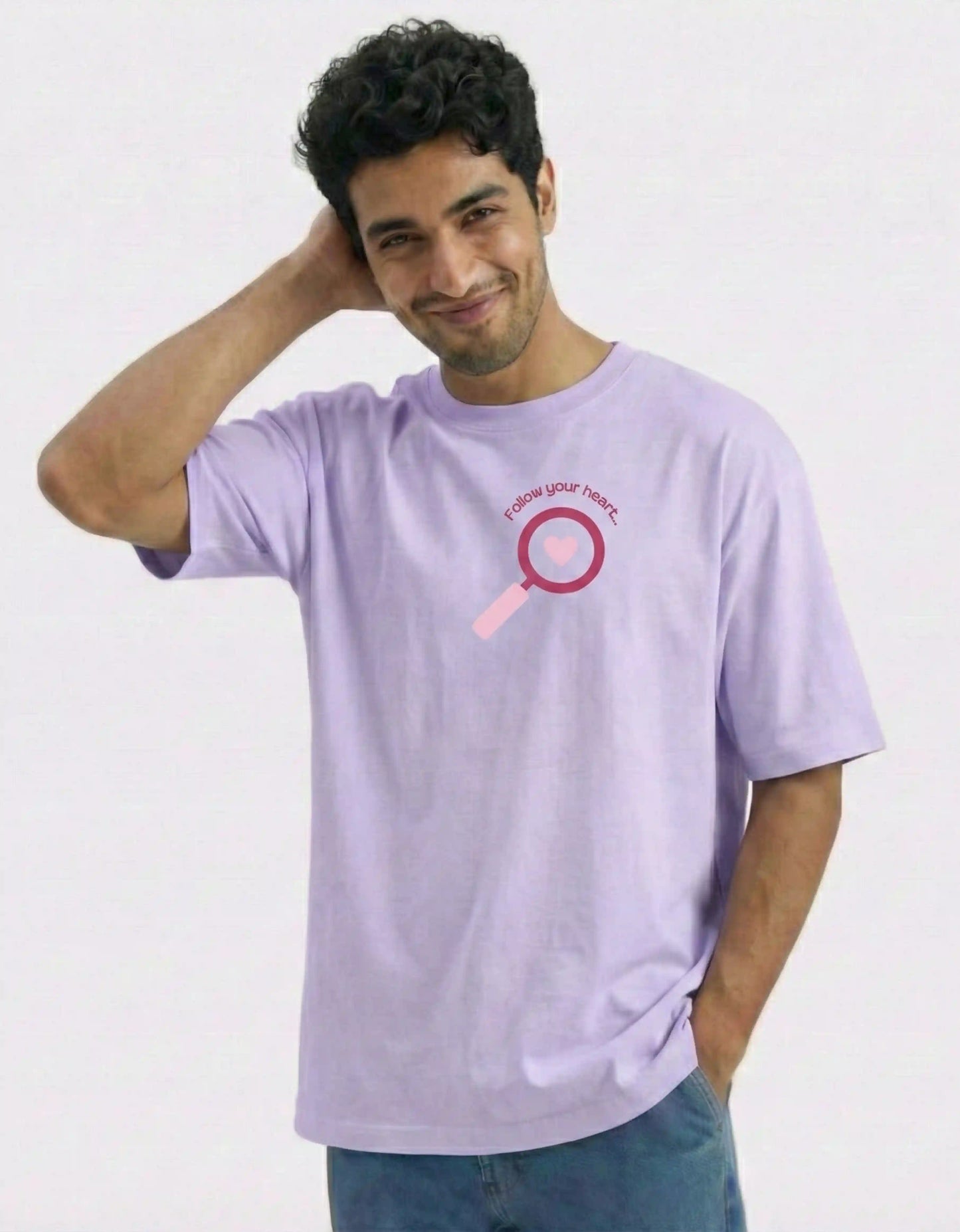 Following Her Heart – Valentine’s Edition Oversized T-Shirt