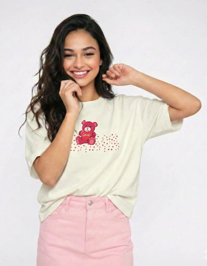 Love Bear – Valentine’s Edition Oversized T-Shirt