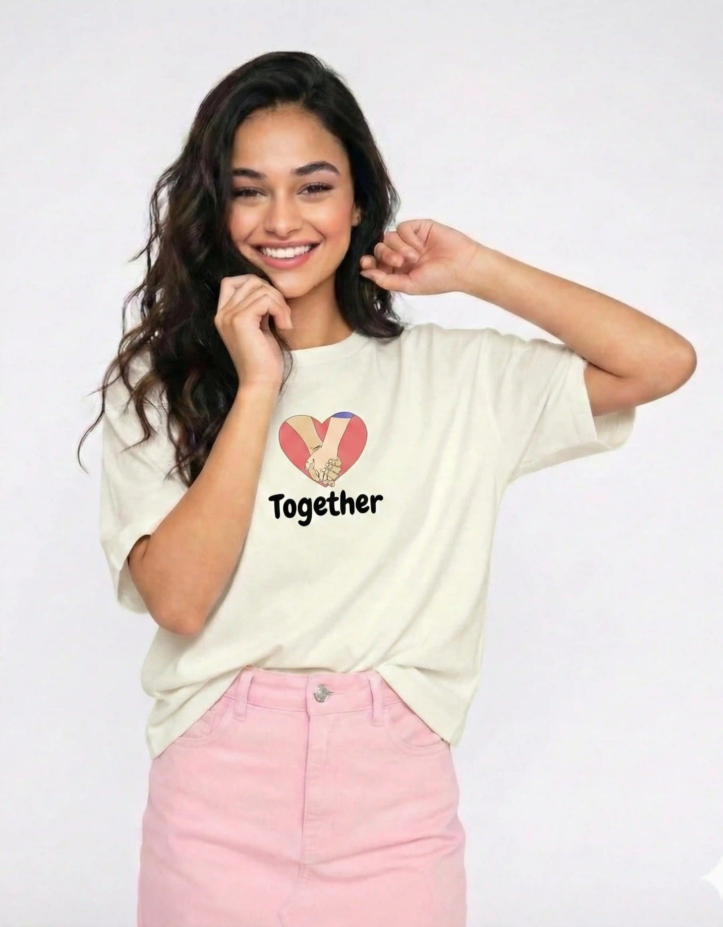 Together – Valentine’s Edition Oversized T-Shirt