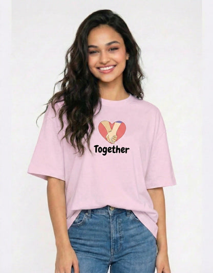 (COMBO) Together & Forever - Valentine’s Couple Edition Classic Crew T-Shirt