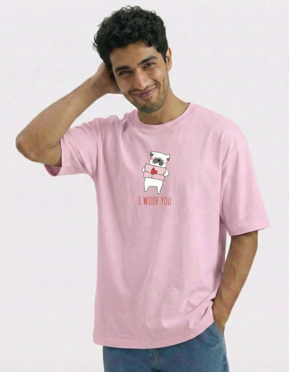 I Woof You – Valentine’s Edition Oversized T-Shirt