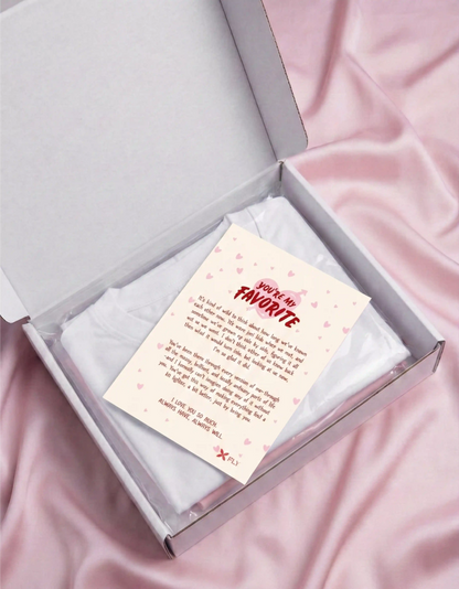 ❤️ The "You're My Favorite" Tribute Card