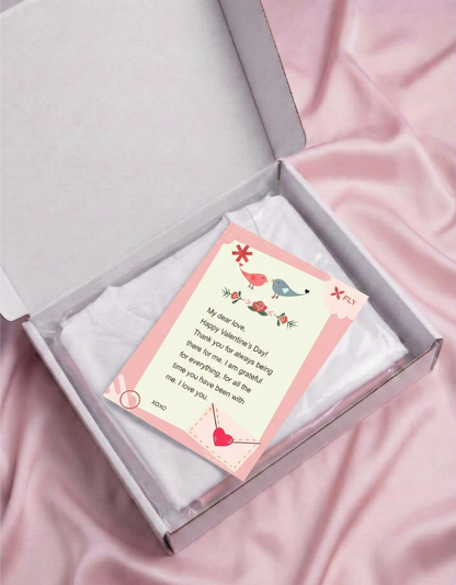 🕊️ The "Love Birds" Gratitude Card