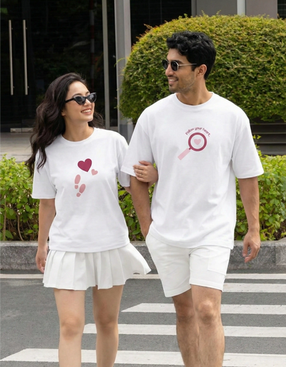 Following Her Heart – Valentine’s Edition Oversized T-Shirt
