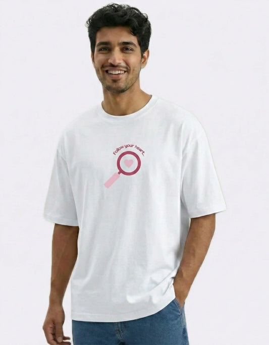 Following Her Heart – Valentine’s Edition Oversized T-Shirt