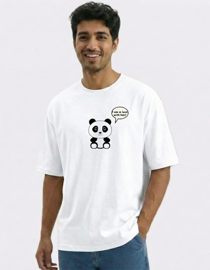 (COMBO) Panda in Love – Valentine’s Couple Edition Classic Crew T-Shirt