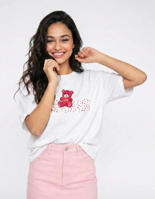 Love Bear – Valentine’s Edition Oversized T-Shirt