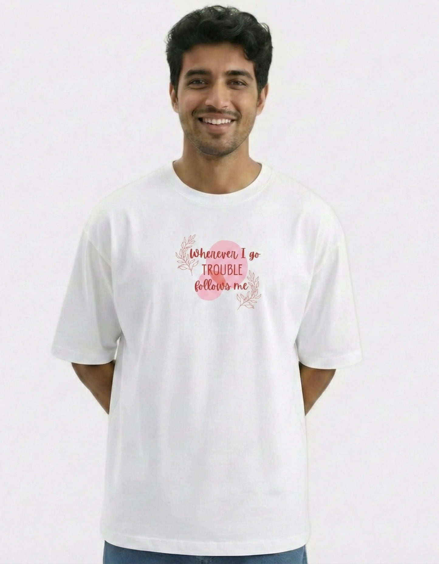 (COMBO) She is Trouble & Trouble Follows - Valentine’s Couple Edition Classic Crew T-Shirt